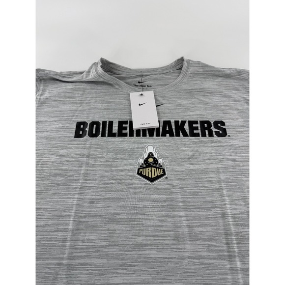 Nike Tee Purdue Boilermakers Short Sleeve Velocity Dri-fit T-shirt Men's 2XL New - Picture 4 of 8